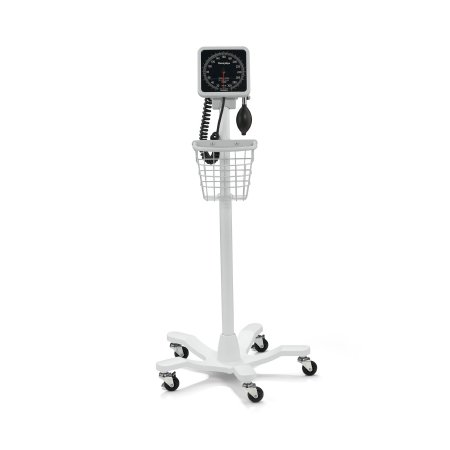 Picture of Freestanding Aneroid Sphygmomanometer with Cuff Tycos® 2-Tube Mobile Adult Large Cuff7670-03