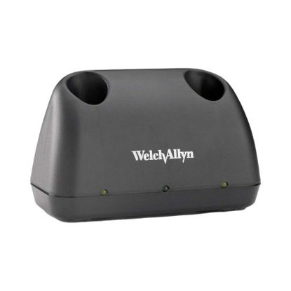 Picture of Charger, Dual Handle Charges One or Two Handles, Portable, LED Power Light Will accept 3.5v or 2.5v Well Rechargeable NiCad Handles; Lithium Ion and PocketScope Handles Require an Adapter71140