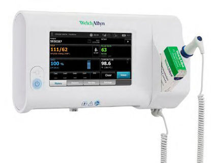 Picture of Patient Monitor Connex® Spot Check and Vital Signs Monitoring NIBP, Pulse Rate, Pulse Oximetry, Temperature Battery Operated73WT-B