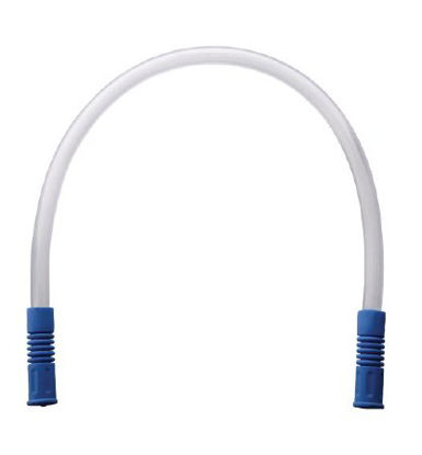 Picture of Suction Connector Tubing 18.75 Inch Length 0.25 Inch ID NonSterile Female Connector Clear537010