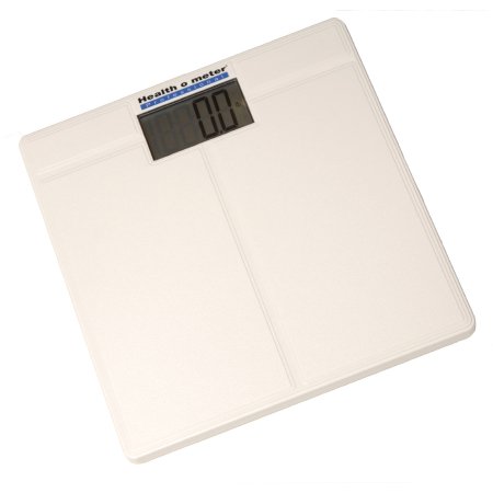 Picture of Floor Scale Health O Meter® Digital LCD Display 397 lbs. / 180 kg Weight Capacity White Battery Operated800KLS