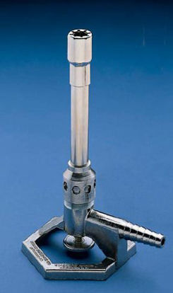 Picture of Bunsen Burner 0.5 OD X 6.5 H Inch, Natural Gas, Adjustable Flame, Pittsburgh Universal Straight Tube, Heat Output: 5000 BTU / Hour, Heat Value: 800-1200BTU / CF.Superscript303962Q