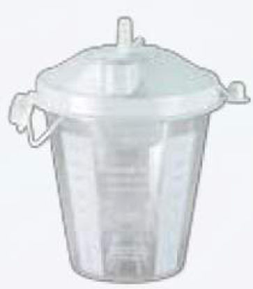 Picture of Suction Canister Precision Medical 2000 mL Float Valve Shut-Off Lid502687-12