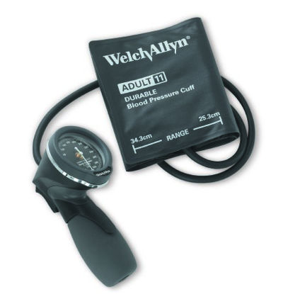 Picture of Aneroid Sphygmomanometer with Cuff Tycos® 1-Tube Handheld Adult Large Cuff5098-02