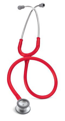 Picture of Classic Stethoscope 3M™ Littmann® Classic II™ Red 1-Tube 28 Inch Tube Double-Sided Chestpiece2113R