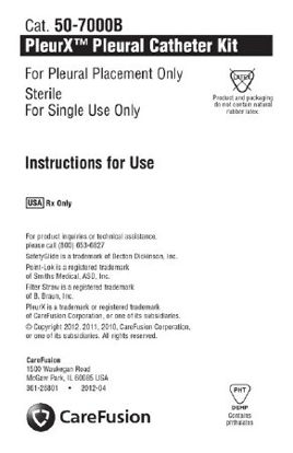 Picture of Pleural Drainage Kit PleurX®50-7000B