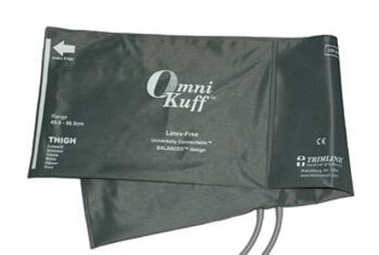 Picture of Blood Pressure Cuff and Bulb Omni-Kuff® Adult Thigh Size 13 Cuff 40 - 55 cm Nylon Cuff1600