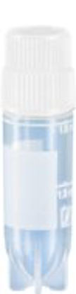 Picture of CryoPure Cryogenic Tube Conical Bottom, Skirted Plain 12.7 X 47 mm 2 mL Without Color Coding Screw Cap Polypropylene Tube72.379
