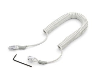 Picture of Cord with Security Tether Braun ThermoScan®PRO 6000 9 ft. For Braun ThermoScan®PRO 6000 Digital Ear Thermometer106204