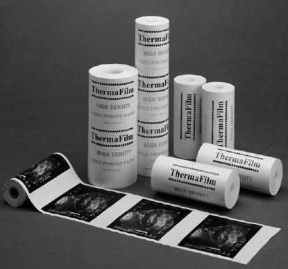 Picture of Diagnostic Recording Paper ThermaFilm® Type II Thermal Paper 110 mm X 20 Meter Roll Without GridHPM-1100HD