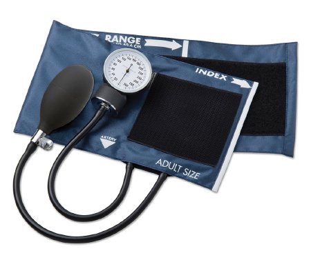 Picture of Aneroid Sphygmomanometer with Cuff Prosphyg™ 2-Tube Pocket Size Hand Held Adult Size 11 Cuff775-11AN