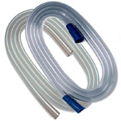 Picture of Suction Connector Tubing Argyle® 12 Foot Length 0.188 Inch ID Sterile Female / Male Connector Clear NonConductive PVC42350