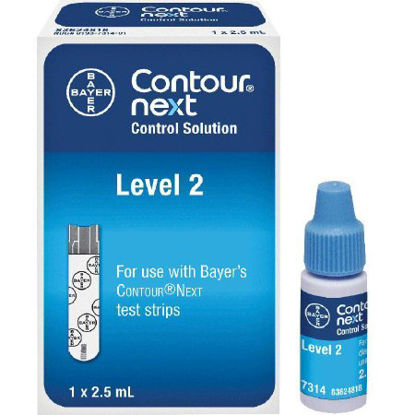Picture of Blood Glucose Control Solution Contour® Next Blood Glucose Testing 2.5 mL Level 27314