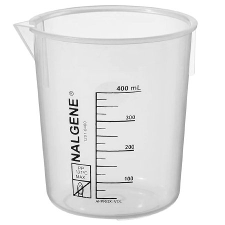 Picture of Laboratory Beaker Nalgene™ Griffin Low-Form Polypropylene 400 mL1201-0400
