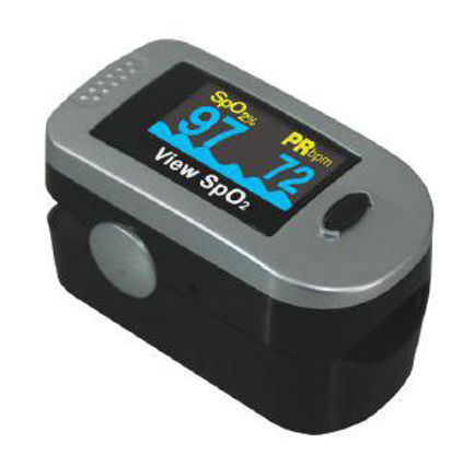 Picture of Fingertip Pulse Oximeter View SpO2 Battery OperatedMQ3200