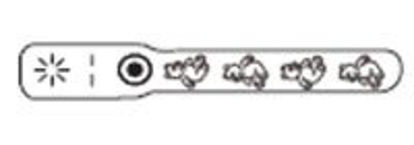 Picture of Replacement Adhesive Tape Teddy Bears Design OxyTip® AllFit Adhesive SensorOXY-RTB