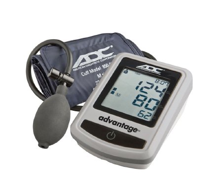 Picture of Digital Aneroid Sphygmomanometer with Cuff Advantage™ 1-Tube Semi Automatic In Home Use Adult Medium Cuff6012N