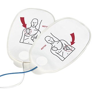 Picture of Defibrillator Electrode Pad Philips Heartstream Adult / ChildM3713A