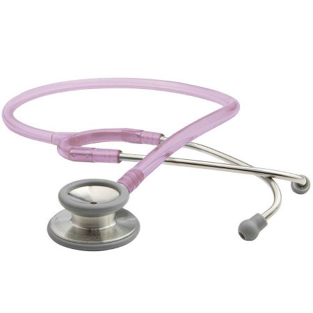 Picture of Classic Stethoscope Adscope® 603 Pink 1-Tube 22 Inch Tube Double-Sided Chestpiece603FL