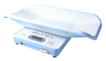 Picture of Baby Scale Digital Display 40 lbs. Capacity White AC Adapter / Battery Operated1583