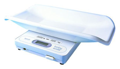 Picture of Baby Scale Digital Display 40 lbs. Capacity White AC Adapter / Battery Operated1583
