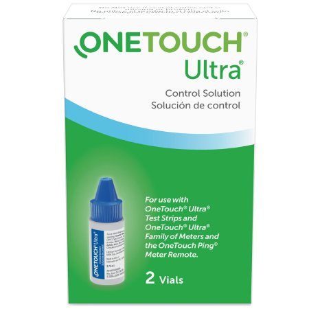 Picture of Blood Glucose Control Solution One Touch® Ultra Blood Glucose Testing 2 X 4 mL53885045802