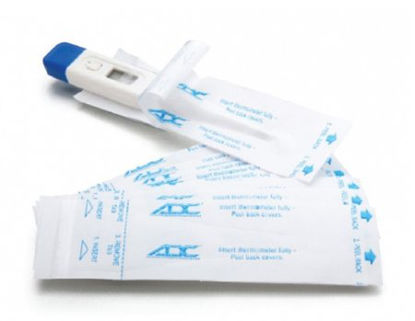 Picture of Axillary / Oral / Rectal Thermometer Probe Cover Adtemp™ For use with Digital Thermometer 50 per Box416-50