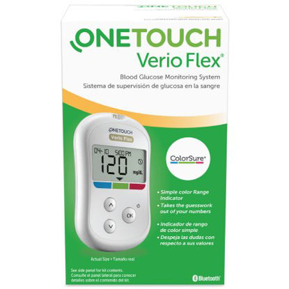 Picture of Blood Glucose Meter One Touch® 5 Second Results Stores Up To 500 Results with Date and Time No Coding Required024044