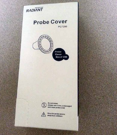 Picture of Tympanic Thermometer Probe Cover Edan For use with Digital Thermometer 200 per Box11.57.208058
