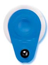 Picture of Electrode Sensor Ambu® 53.2 L X 40 W X 40 D mm, Blue, Silver / Silver Chloride, Stud ConnectorQ-00-S/25