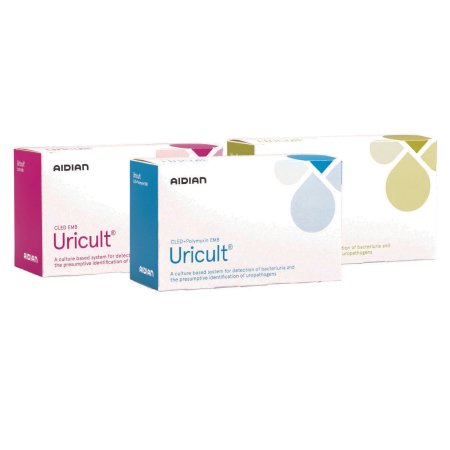 Picture of Urine Culture System Uricult® CLED / Polymyxin / EMB In-Office Test Urinary Tract Infection Detection Urine Sample 10 Tests1002