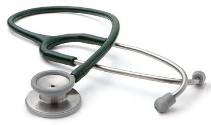 Picture of Classic Stethoscope Adscope® 603 Dark Green 1-Tube 22 Inch Tube Double-Sided Chestpiece603DG