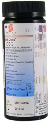 Picture of Urinalysis Test Uri-Chek™ 100 per Bottle1280-100