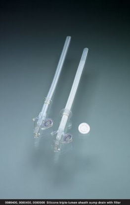 Picture of Sump Drain Tube Bard® Silicone Triple Lumen Style 3/8 Inch Size0080450