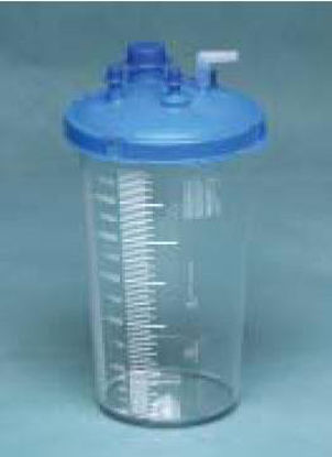 Picture of Suction Canister Medi-Vac® Guardian™ PPV 3000 mL Shut-Off Valve / Locking Lid65651-430
