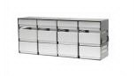 Picture of Vial Storage Box Freezer Rack Helmer® Scientific 5-1/2 X 8-4/5 X 22 Inch 3 Box Capacity322103-1