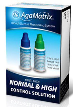 Picture of Blood Glucose Control Solution Blood Glucose Testing Level 1 & Level 28000-03764