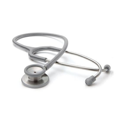 Picture of Classic Stethoscope Adscope® 603 Gray 1-Tube 22 Inch Tube Double-Sided Chestpiece603G