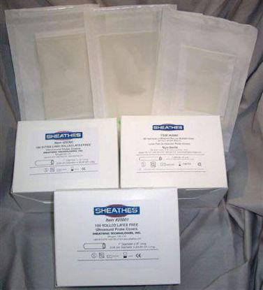 Picture of Ultrasound Probe Cover Sheathes™ 6 X 48 Inch Sterile For use with Ultrasound Probe50040-486