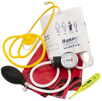 Picture of Aneroid Sphygmomanometer Combo Kit Combo Kit Size Large Plastic Cuff Disposable Stethoscope695259