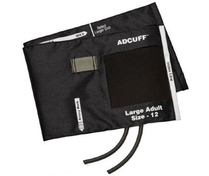 Picture of Blood Pressure Cuff Adcuff™ Adult Arm Large Cuff 34 - 50 cm Nylon Cuff845-12XBK-2
