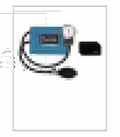 Picture of Aneroid Sphygmomanometer with Cuff Baumanometer® 2-Tube Pocket Size Hand Held Adult Large Cuff1050