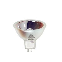 Picture of Halogen Lamp 0.5 dia. X 1.95 Inch, 150 W, 21 V, MR16 Shape, Clear Finish, GX5.3/2-Pin Base, Universal Burning Position, CC8/Coiled Coil Axial Filament, White Dichronic Reflector, 160L Lumens, 3300K Kelvin, 200 Hours Life0000935