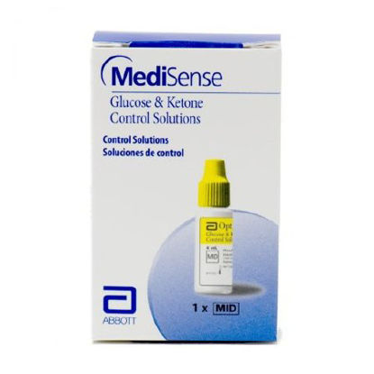 Picture of Blood Glucose Control Solution MediSense Glucose, Ketone Testing 4 mL Normal Level8031205