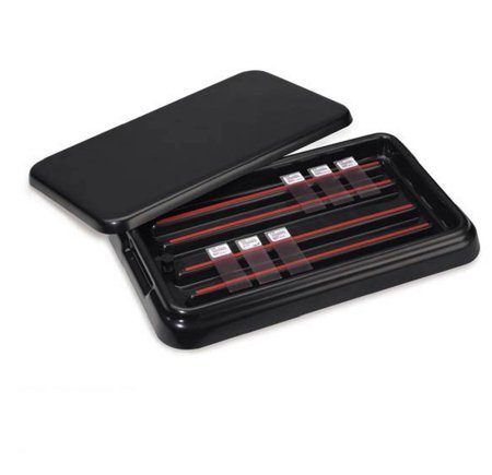 Picture of TRAY STAIN W/LID MINI SS9206-BK