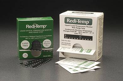 Picture of Single Patient Forehead Thermometer Redi-Temp® 88 to 106 °F Line Indicator Display8001