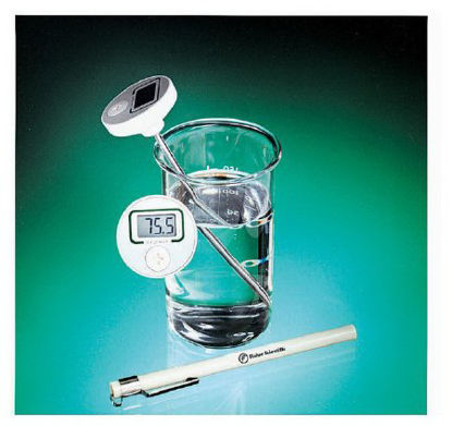 Picture of Digital Thermometer Fisher Scientific™ Traceable® Fahrenheit / Celsius -58° to +572°F (-50° to +300°C) Stainless Steel Probe Battery Operated15078D