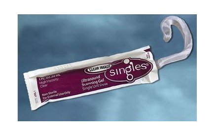 Picture of Ultrasound Gel Clear Image Singles® 400 Packets Dispensing Carton900935