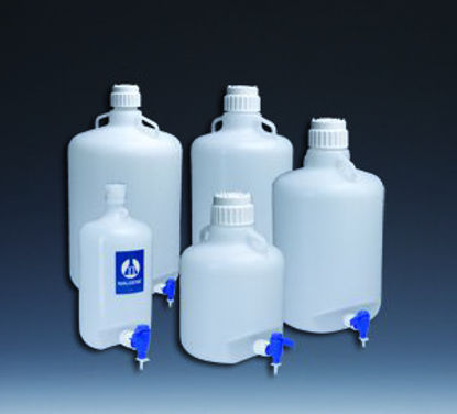 Picture of Carboy with Spigot Nalgene™ Round with Spigot LDPE 1 gal.02963AA