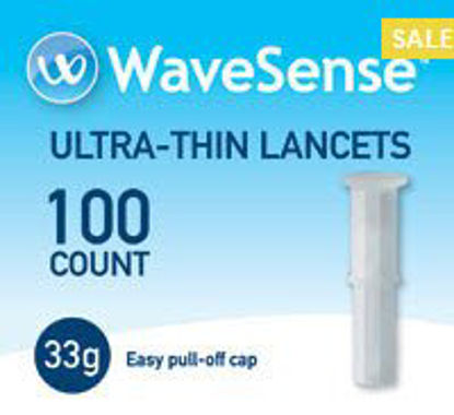Picture of Lancet Wavesense® Ultra Thin Lancet Needle 33 Gauge8000-01971